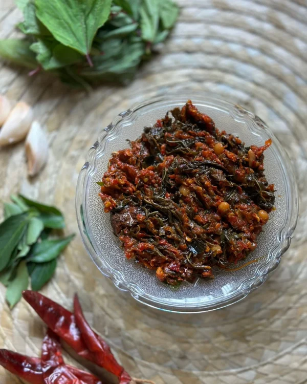 Kerala Hot Dry Chilly Pickle -400gm - Image 2